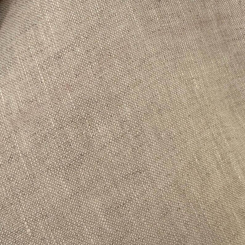 Belgium Linen Pinch Pleat drapes natural flax curtains French pleated lining blackout 50” x 96” stock window treatment lined high quality