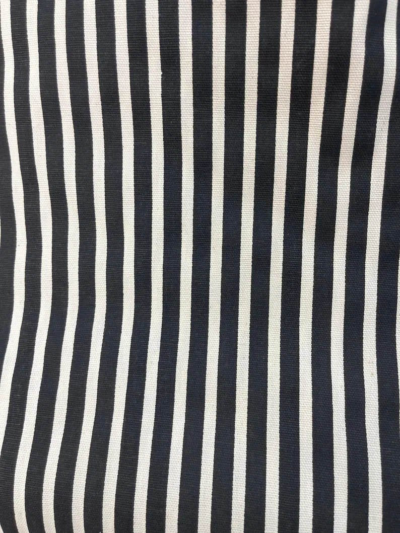 Designer Pillow cover Schumacher stripe black off white Cover ruffle bed sham lumbar throw custom high end decorative EURO