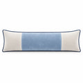 Custom Color Block Velvet Lumbar Pillow Cover