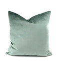 Seafoam Green Designer Velvet Pillow Cover decorative  All Size Available 16" 18" 20"