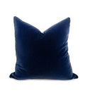 Designer Navy Blue Midnight Velvet Pillow Cover decorative  All Size Available 16" 18" 20" 28 Luxurious High End