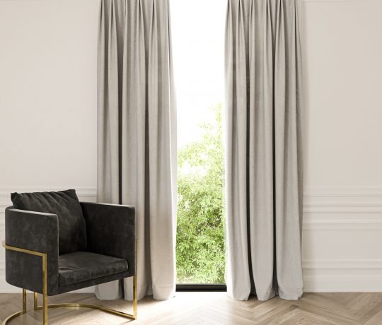 French Pleat Linen curtain