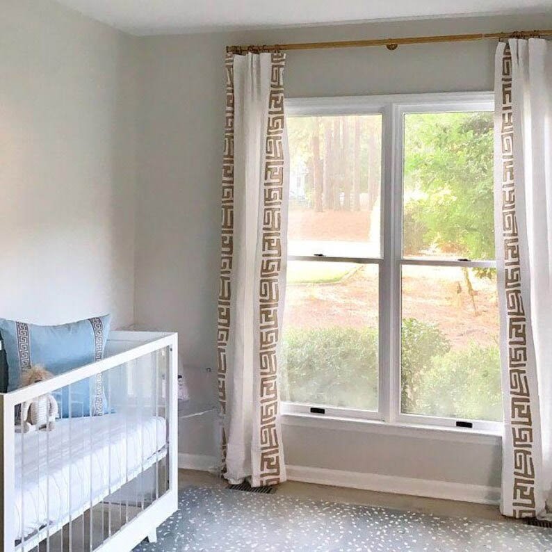 Designer Pillow cover grey Greek Key light blue trim tape velvet fretwork lumbar bolster throw custom Piping high end decorative chinoiserie2