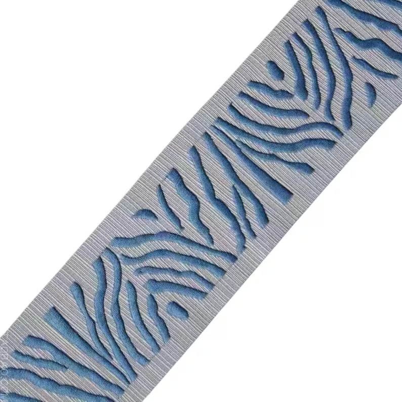 Linen Pinch Pleat drapes with trim tape many fabric colors curtains French pleated Zebra French blue trimming lining blackout privacy avail4