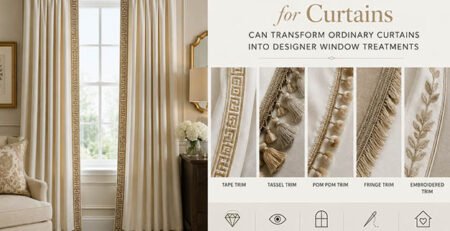 Decorative Trim for Curtains